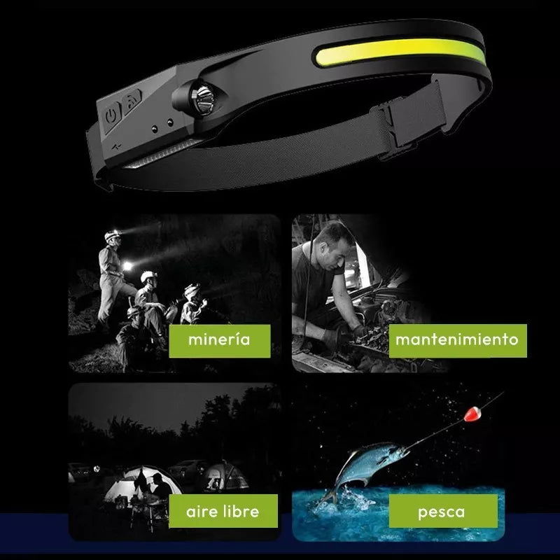 LINTERNA LED DE CABEZA