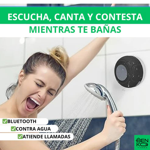 AQUABEAT PARLANTE BLUETOOTH PARA DUCHA