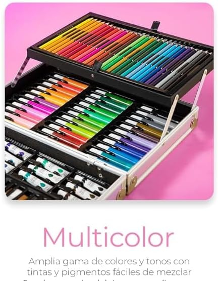 Kit Arte Maletín Astronauta 145 Piezas